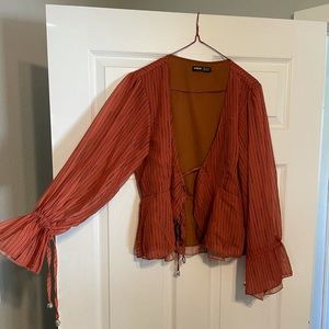 Shein blouse worn twice